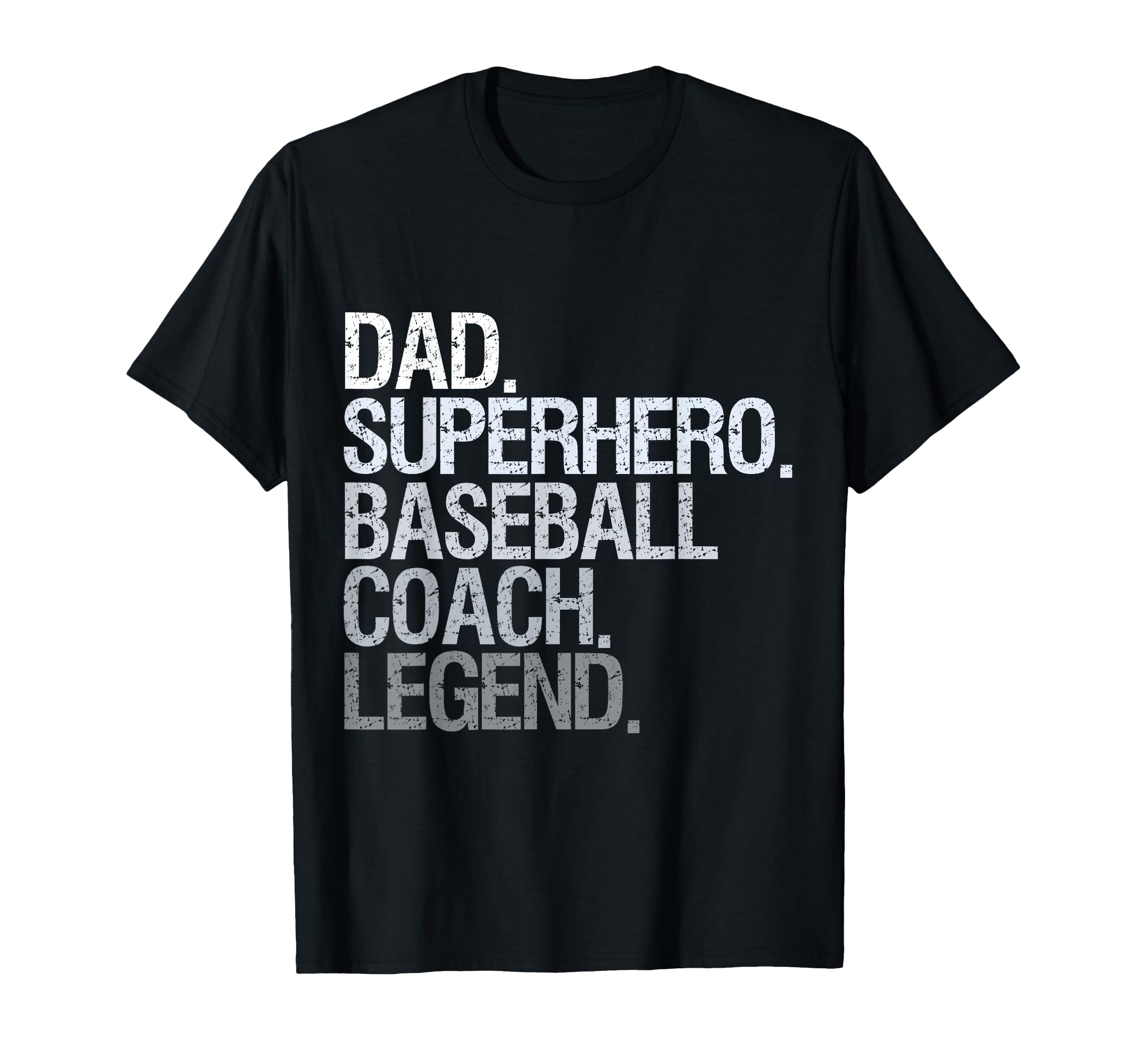 Dad Superhero Baseball Coach Legend Hoodie - Trendy Graphic Men Women - T-Shirt, Sweatshirt, Hoodie