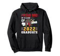 Proud Dad 2022 Graduate Funny Sloth Hoodie - Graphic Print for Adults - T-Shirt, Sweatshirt, Hoodie