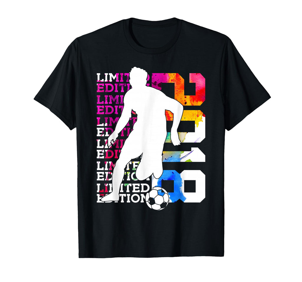 2018 8 Years Soccer 8Th Birthday T-Shirt - Streetwear Style Unisex - T-Shirt, Sweatshirt, Hoodie