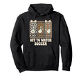 Off To Watch Soccer Silly Goose Hoodie - Aesthetic Graphic for Adults - T-Shirt, Sweatshirt, Hoodie