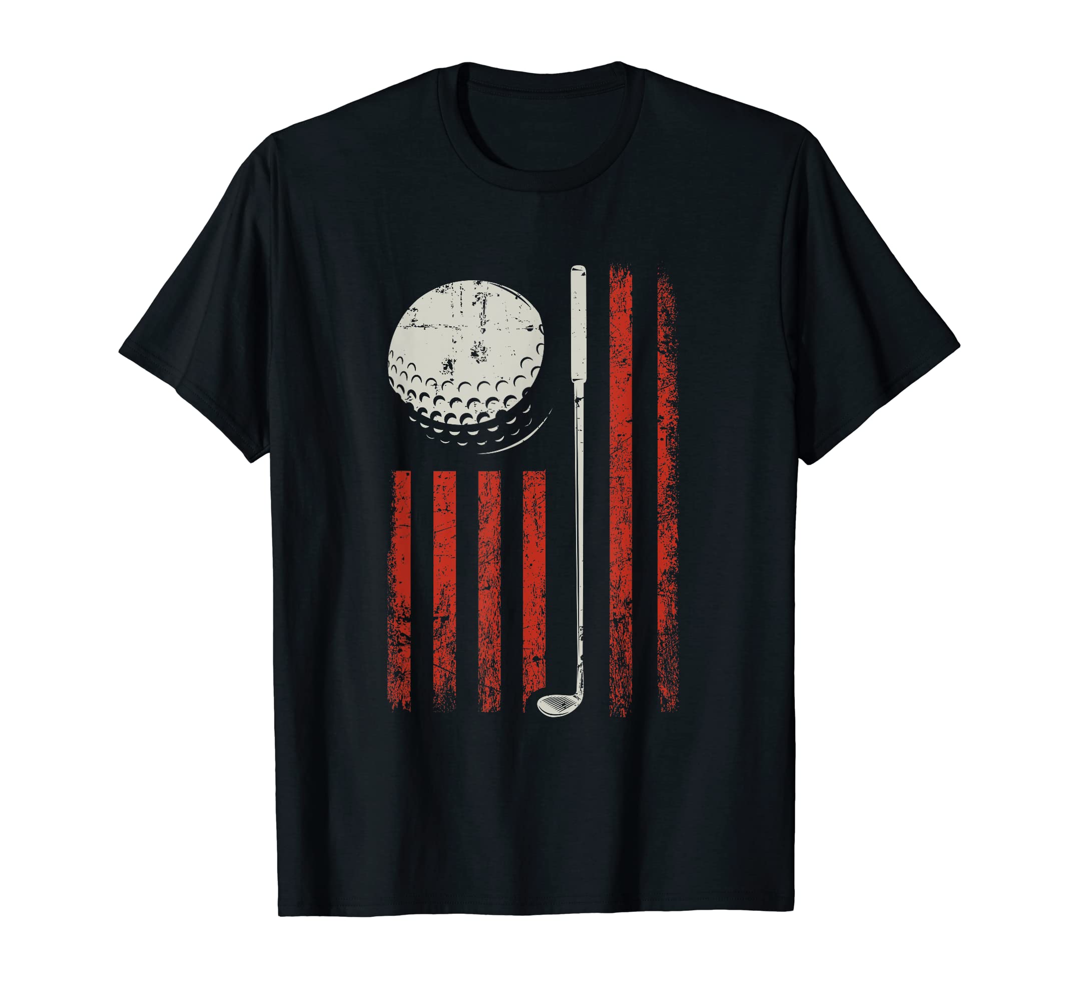 Funny 4Th July Dad Golf Usa Flag T-Shirt - Unique Graphic for Adults - T-Shirt, Sweatshirt, Hoodie
