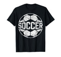 Soccer Football Ball Soccer Player T-Shirt - Minimalist Print Men Women - T-Shirt, Sweatshirt, Hoodie