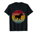 Dachshund Dog Silhouette Pet Lovers T-Shirt - Aesthetic Graphic Men Women - T-Shirt, Sweatshirt, Hoodie