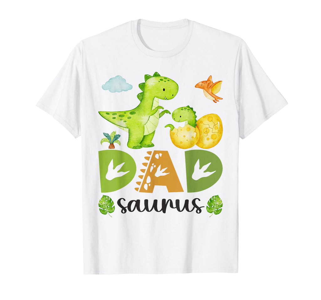 Dad Saurus T Rex Dinosaur Matching T-Shirt - Trendy Graphic for Adults - T-Shirt, Sweatshirt, Hoodie
