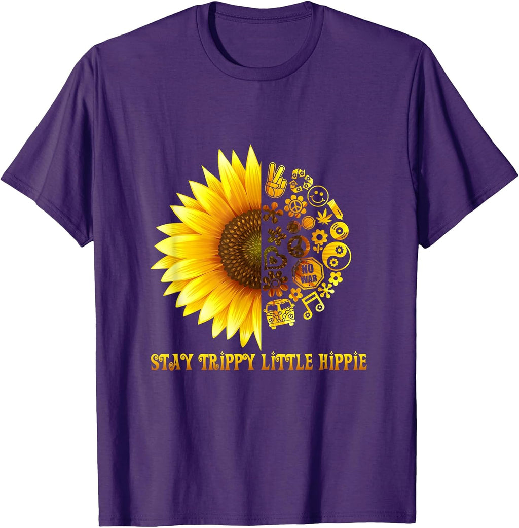 Stay Trippy Little Hippie - Adult & Kids T-Shirts, Sweatshirts & Hoodies apparel design preview 1