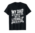 Literally Him As Funny Dad Daughter T-Shirt - Graphic Print for Adults - T-Shirt, Sweatshirt, Hoodie