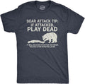 Crazy Dog Mens Bear Attack Tip Funny Camping - Adult & Kids T-Shirts, Sweatshirts & Hoodies apparel design preview 1