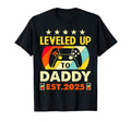 Im Going To Be Daddy 2025 I Leveled T-Shirt - Novelty Apparel for Adults - T-Shirt, Sweatshirt, Hoodie