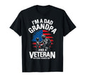Im Dad Grandpa And Veteran Dad T-Shirt - Minimalist Print Men Women - T-Shirt, Sweatshirt, Hoodie