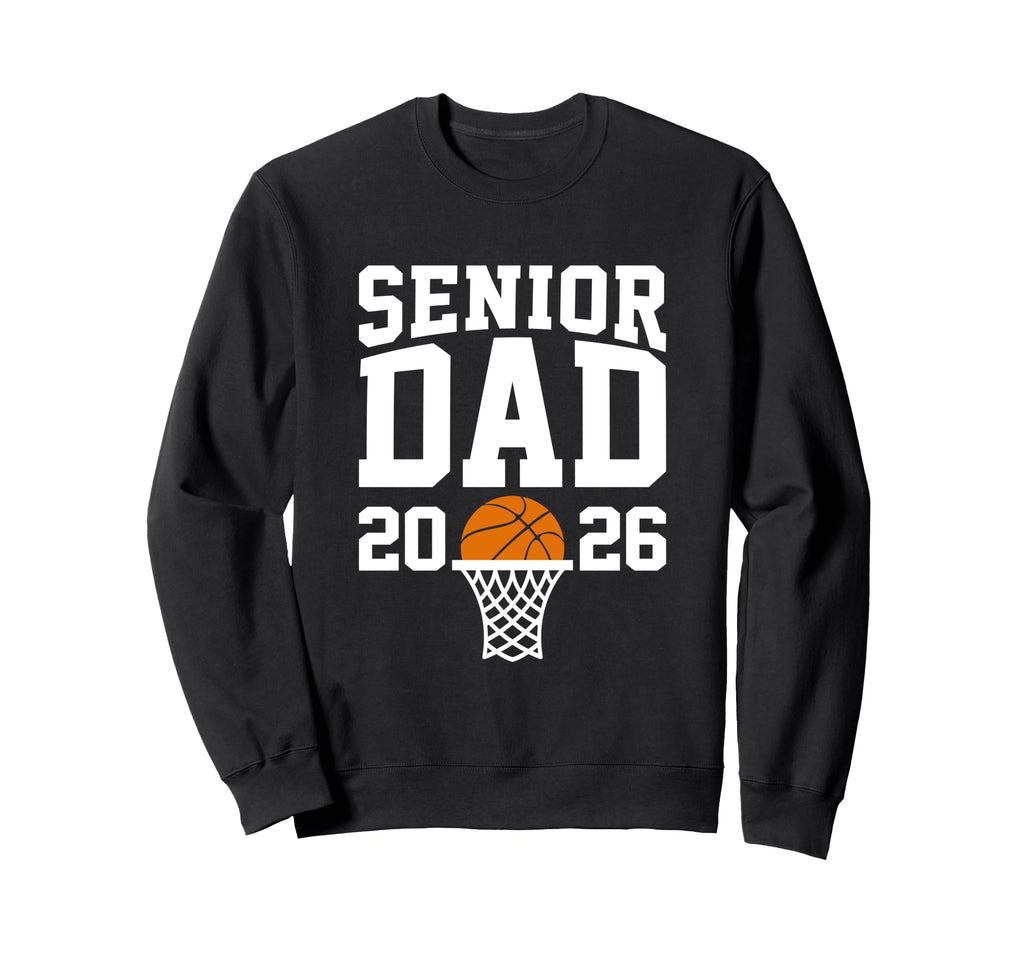 Proud Dad 2026 Senior Graduate Sweatshirt - Graphic Print Unisex - T-Shirt, Sweatshirt, Hoodie