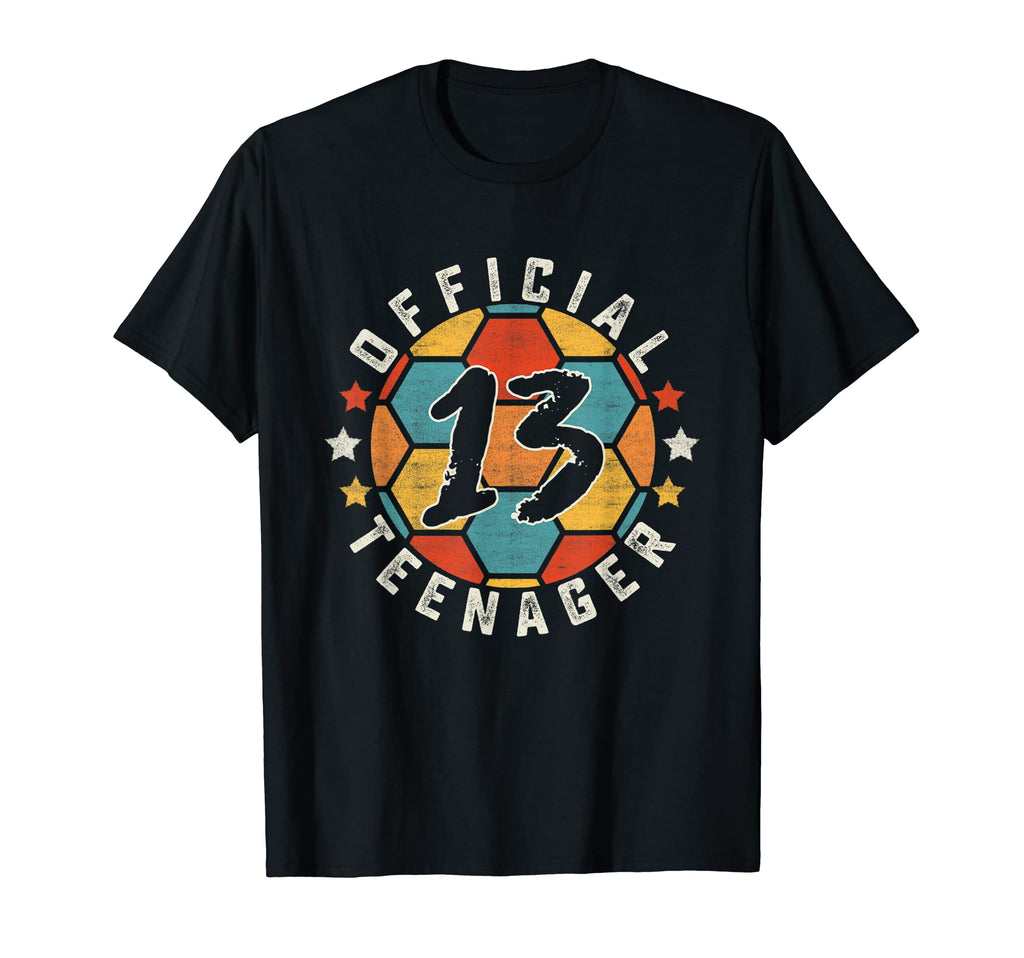 Teenager 13Th Birthday Soccer Player T-Shirt - Trendy Graphic Unisex - T-Shirt, Sweatshirt, Hoodie