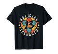 Teenager 13Th Birthday Soccer Player T-Shirt - Trendy Graphic Unisex - T-Shirt, Sweatshirt, Hoodie