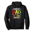 Proud Dad Class 2025 1St Grade Hoodie - Minimalist Print for Adults - T-Shirt, Sweatshirt, Hoodie