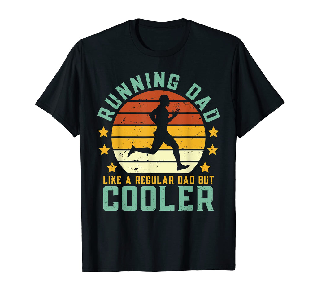 Running Dad Funny Marathon Runner T-Shirt - Minimalist Print Men Women - T-Shirt, Sweatshirt, Hoodie