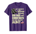My Niece Wears Dog Tags And Combat T-Shirt - Aesthetic Graphic Unisex - T-Shirt, Sweatshirt, Hoodie