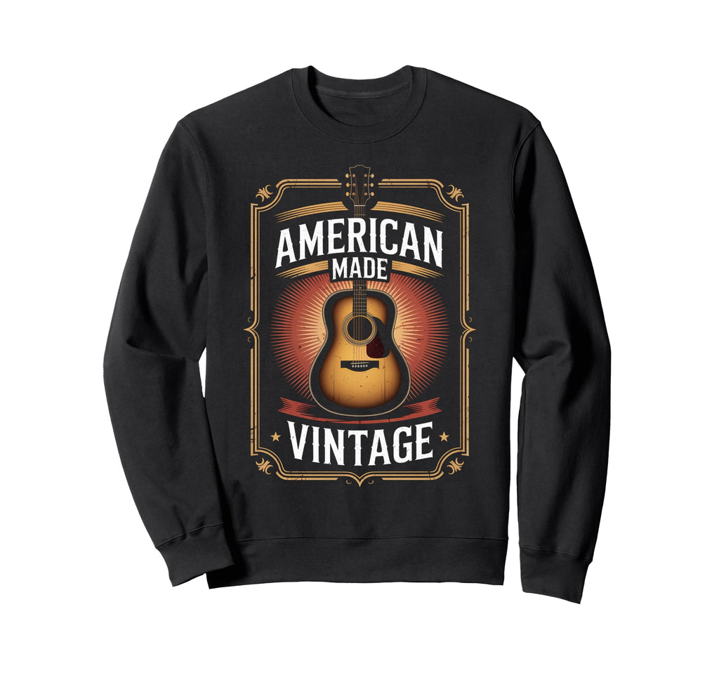 Acoustic Guitar Collector Guitarist Sweatshirt - Minimalist Print Unisex - T-Shirt, Sweatshirt, Hoodie