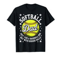 Softball Dad Like Baseball But Bigger T-Shirt - Unique Graphic Men Women - T-Shirt, Sweatshirt, Hoodie