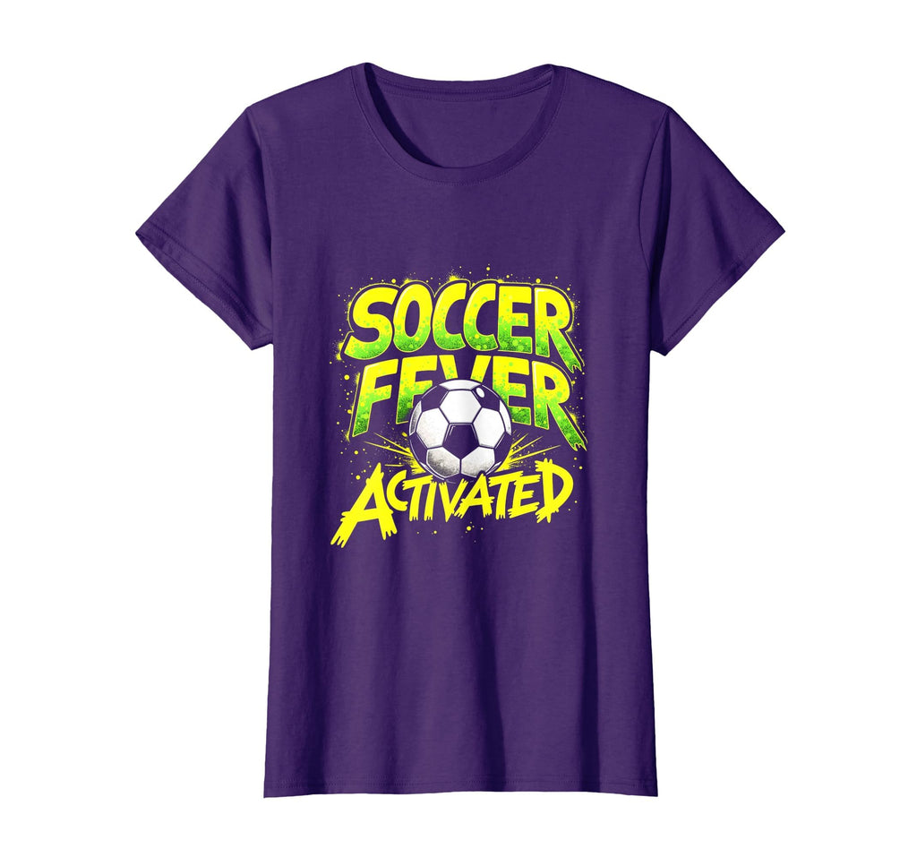 Soccer Fever Activated Bold Fan T-Shirt - Minimalist Print Unisex - T-Shirt, Sweatshirt, Hoodie
