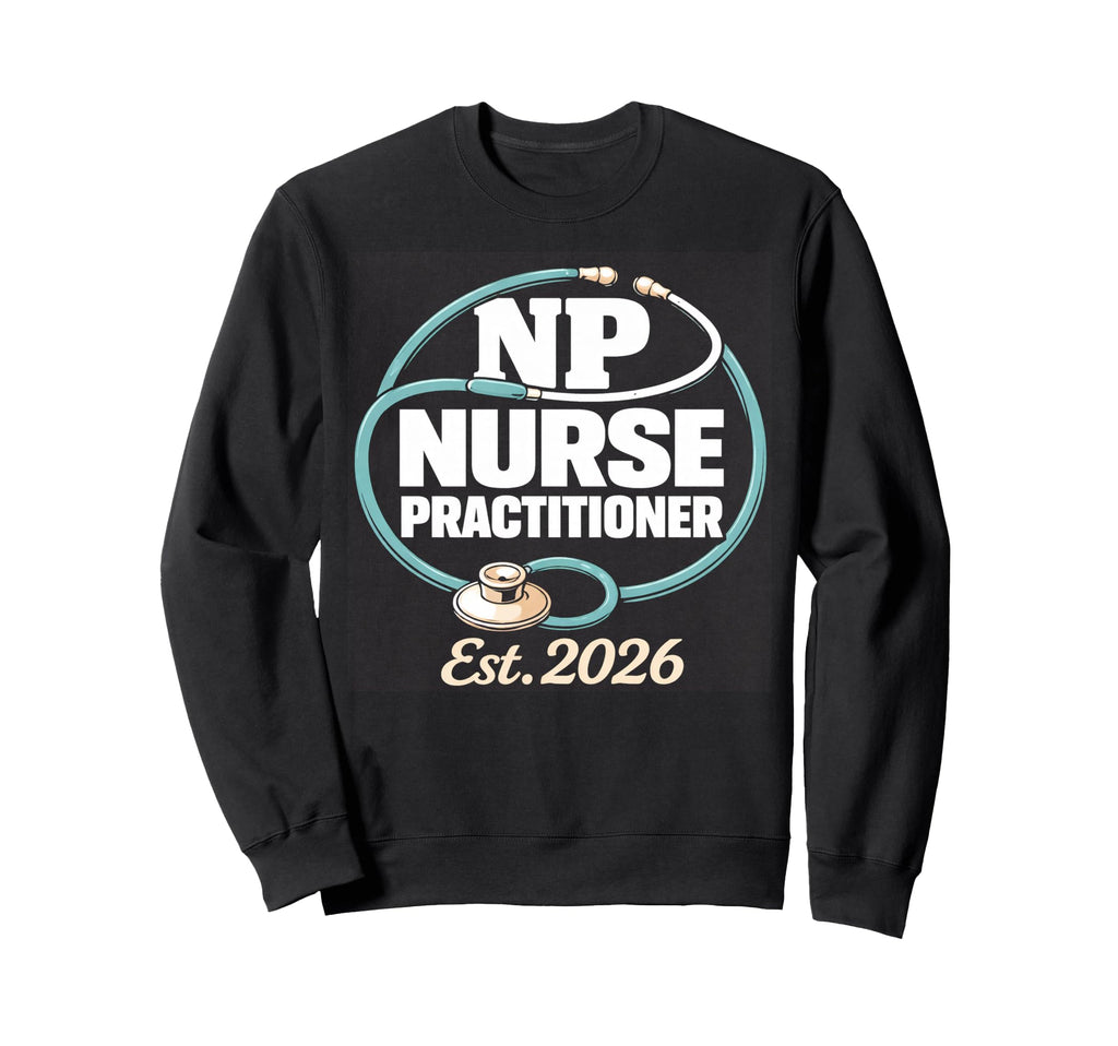 Nurse Stethoscope Graduation Sweatshirt - Streetwear Style for Adults - T-Shirt, Sweatshirt, Hoodie