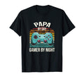 Papa Day Gamer Night Dad Gaming Gaming T-Shirt - Trendy Graphic for Adults - T-Shirt, Sweatshirt, Hoodie