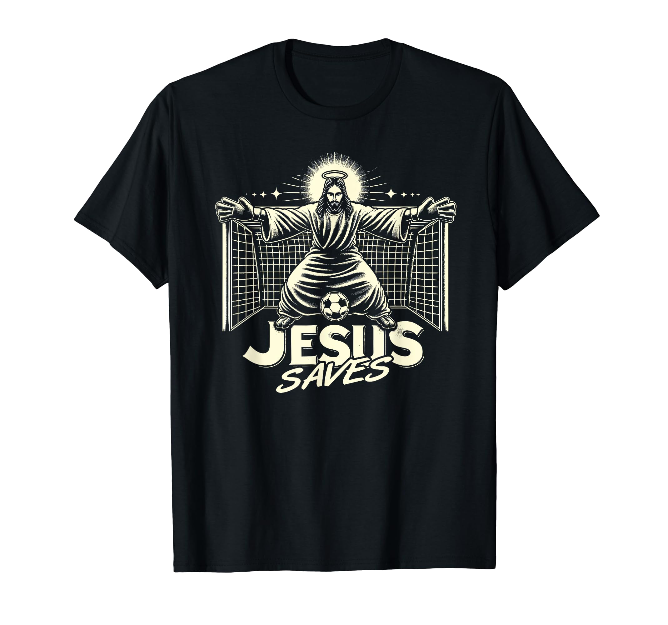 C J S Religious Christian Soccer Sweatshirt - Casual Everyday Wear Unisex - T-Shirt, Sweatshirt, Hoodie