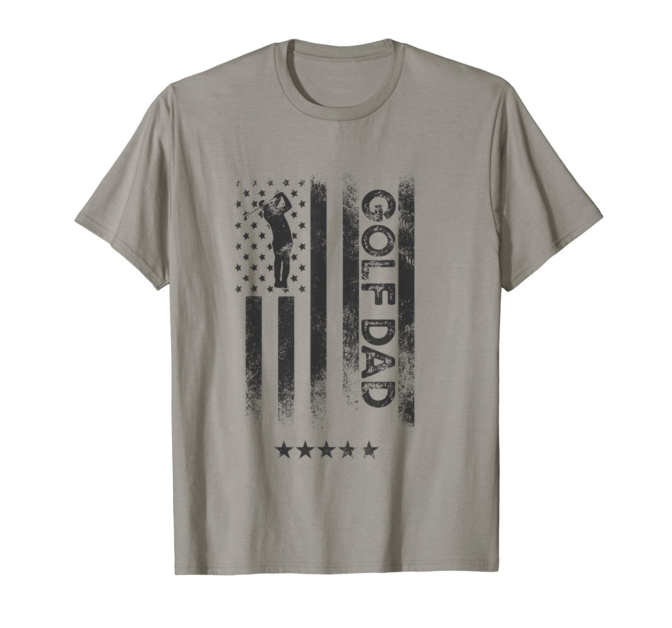 Usa American Flag Golf Dad T-Shirt - Fun Novelty Design Unisex - T-Shirt, Sweatshirt, Hoodie