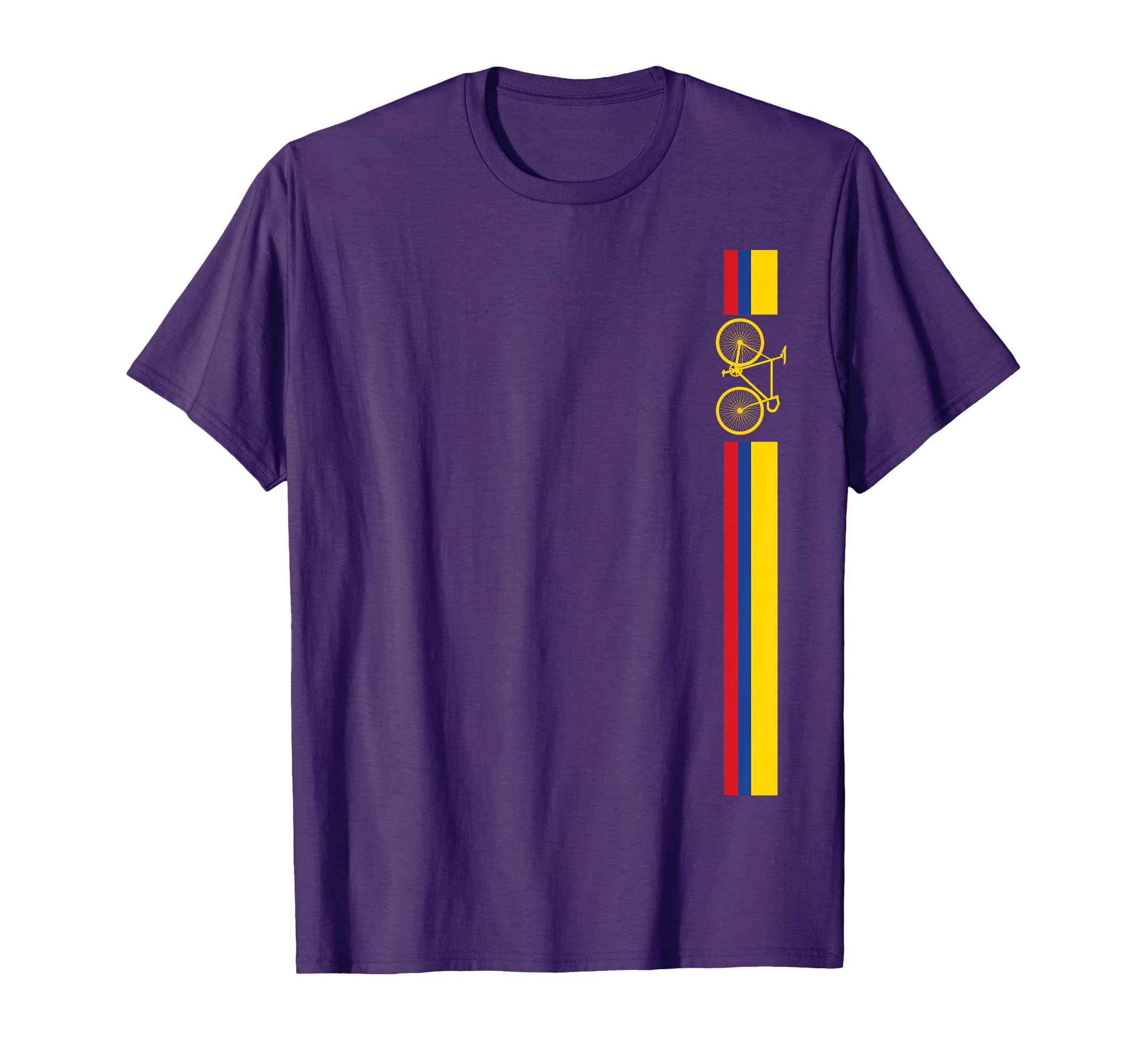 Colombian Cycling Colombia Flag T-Shirt - Trendy Graphic for Adults - T-Shirt, Sweatshirt, Hoodie