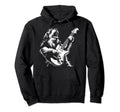 Dog Guitarist Guitar Bearded Collie Dad Hoodie - Unique Graphic Men Women - T-Shirt, Sweatshirt, Hoodie