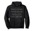 Part Time Warm Up Partner Full Hoodie - Casual Everyday Wear for Adults - T-Shirt, Sweatshirt, Hoodie