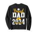 Proud Dad 2024 Graduate Sweatshirt - Minimalist Print Unisex - T-Shirt, Sweatshirt, Hoodie
