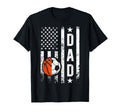 Basketball Soccer Dad Us Flag Soccer T-Shirt - Minimalist Print for Adults - T-Shirt, Sweatshirt, Hoodie