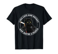 I Like Cats And Hockey And Maybe 3 T-Shirt - Fun Novelty Design Men Women - T-Shirt, Sweatshirt, Hoodie