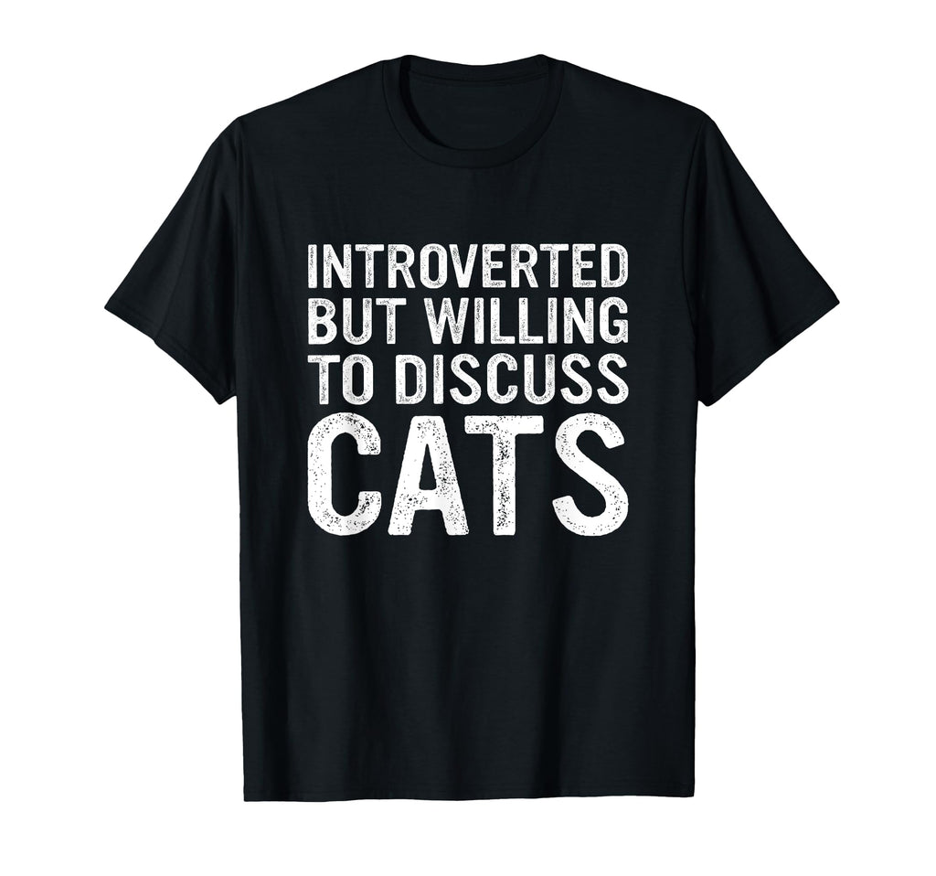 Introverted But Willing To Discuss T-Shirt - Unique Graphic for Adults - T-Shirt, Sweatshirt, Hoodie