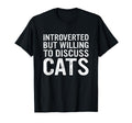 Introverted But Willing To Discuss T-Shirt - Unique Graphic for Adults - T-Shirt, Sweatshirt, Hoodie