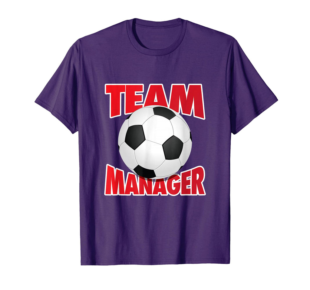 Soccer Team Manager Soccer Ball T-Shirt - Custom Art Print for Adults - T-Shirt, Sweatshirt, Hoodie