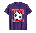 Soccer Team Manager Soccer Ball T-Shirt - Custom Art Print for Adults - T-Shirt, Sweatshirt, Hoodie
