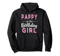Pappy Birthday Donut Dad First Bday Hoodie - Unique Graphic Unisex - T-Shirt, Sweatshirt, Hoodie