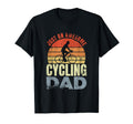 Just Awesome Cycling Dad Fathers T-Shirt - Casual Everyday Wear for Adults - T-Shirt, Sweatshirt, Hoodie
