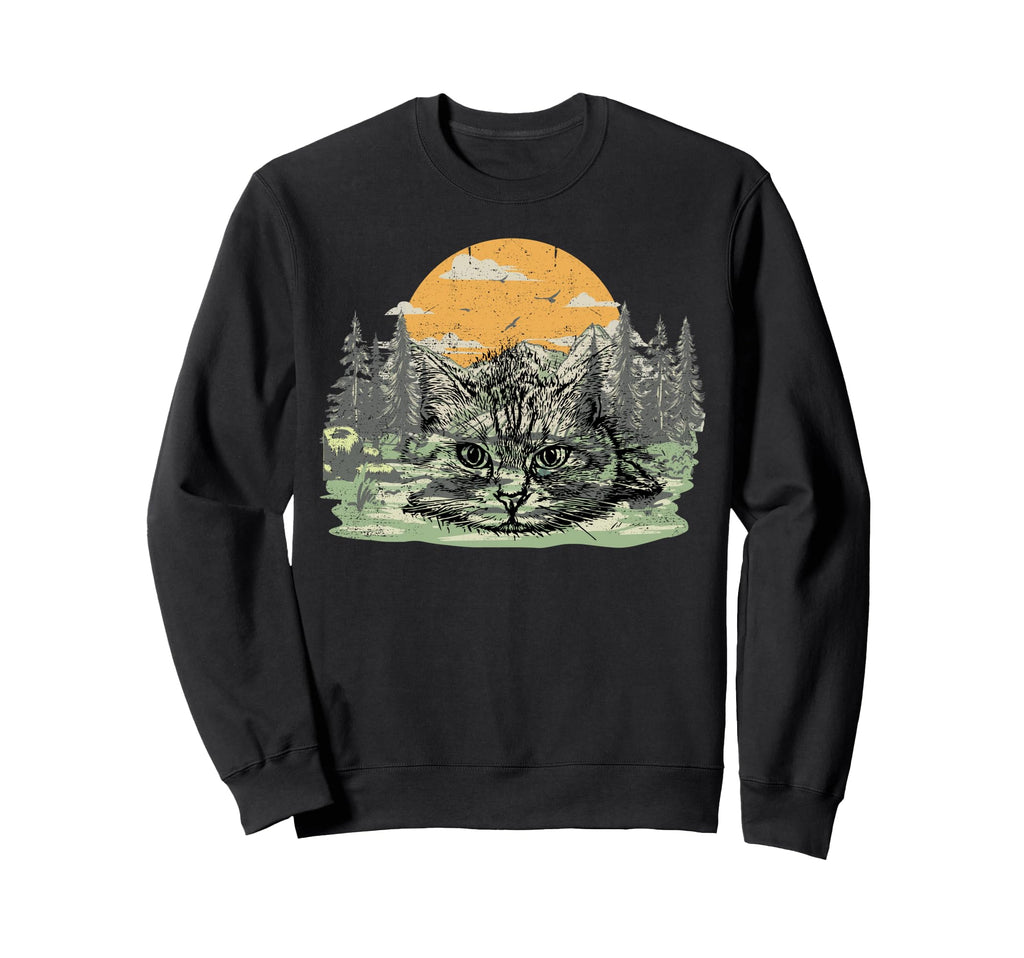 Cat Cat Motifs Cat Cat Owner Cat Sweatshirt - Aesthetic Graphic for Adults - T-Shirt, Sweatshirt, Hoodie