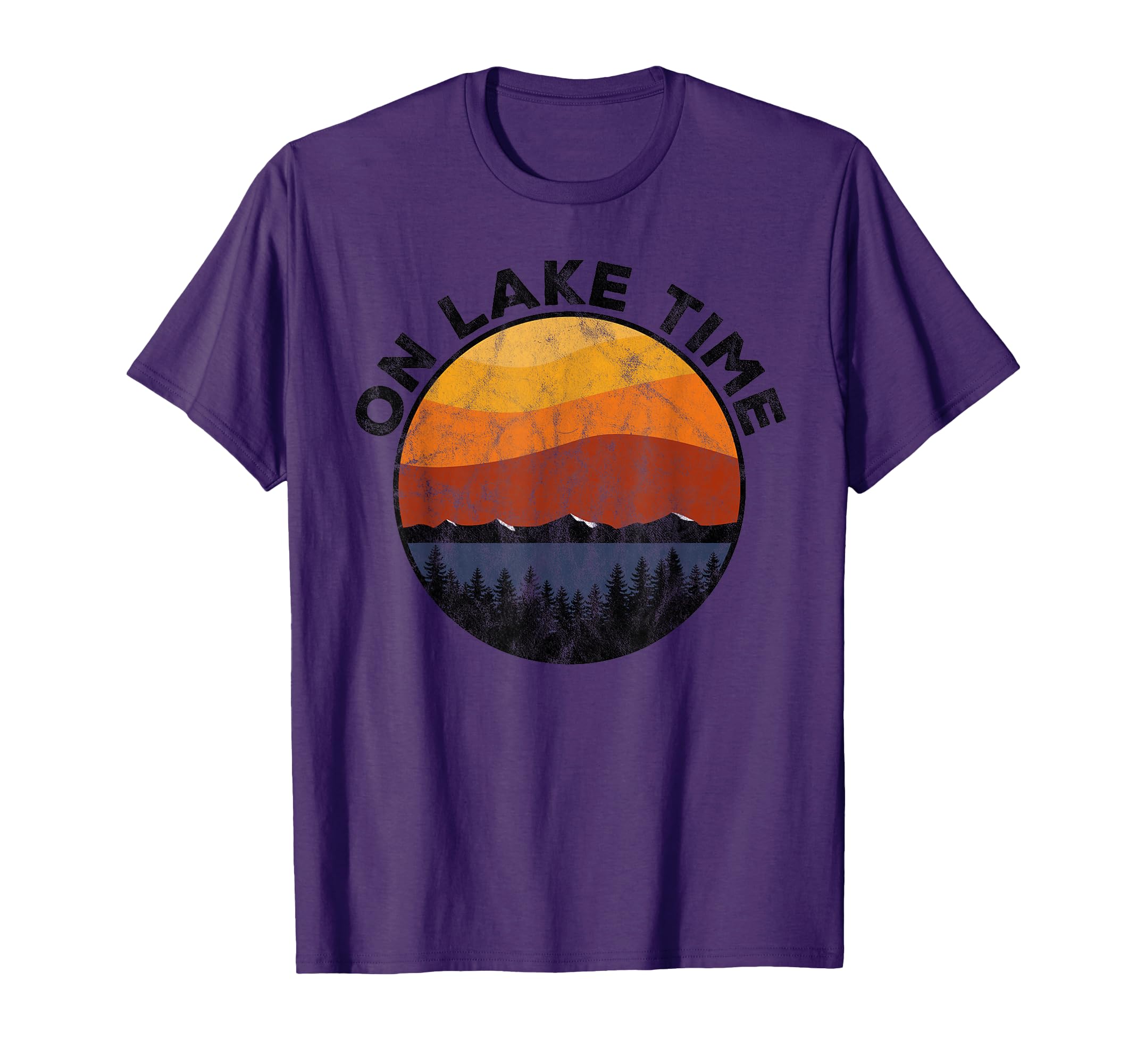 Lake Time Funny Boating Camping T-Shirt - Casual Everyday Wear Men Women - T-Shirt, Sweatshirt, Hoodie