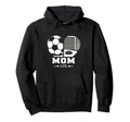 Mom Life Heart Funny Soccer Hockey Mom Hoodie - Trendy Graphic for Adults - T-Shirt, Sweatshirt, Hoodie