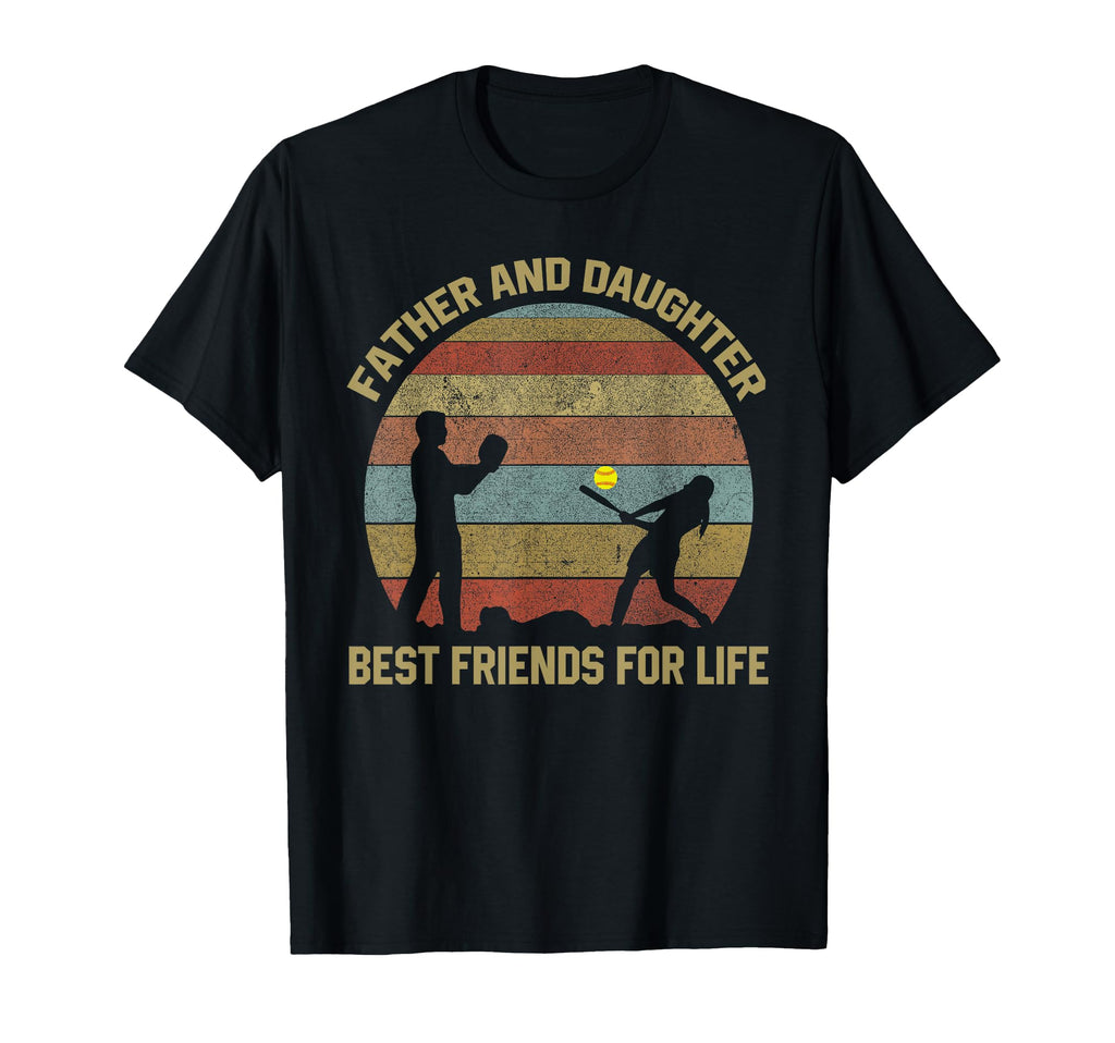Father And Daughter Baseball T-Shirt - Casual Everyday Wear Unisex - T-Shirt, Sweatshirt, Hoodie