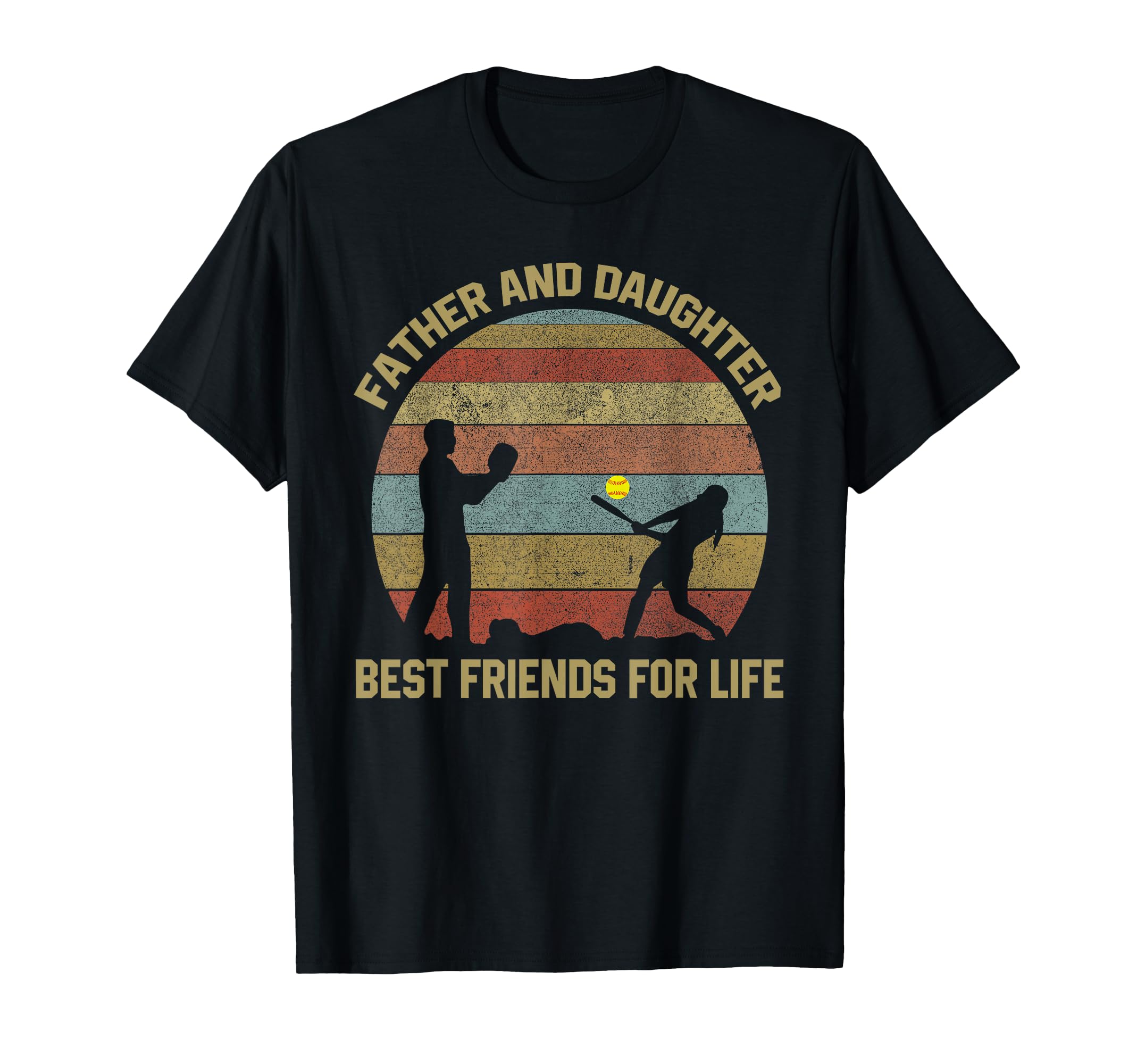 Father And Daughter Baseball T-Shirt - Casual Everyday Wear Unisex - T-Shirt, Sweatshirt, Hoodie