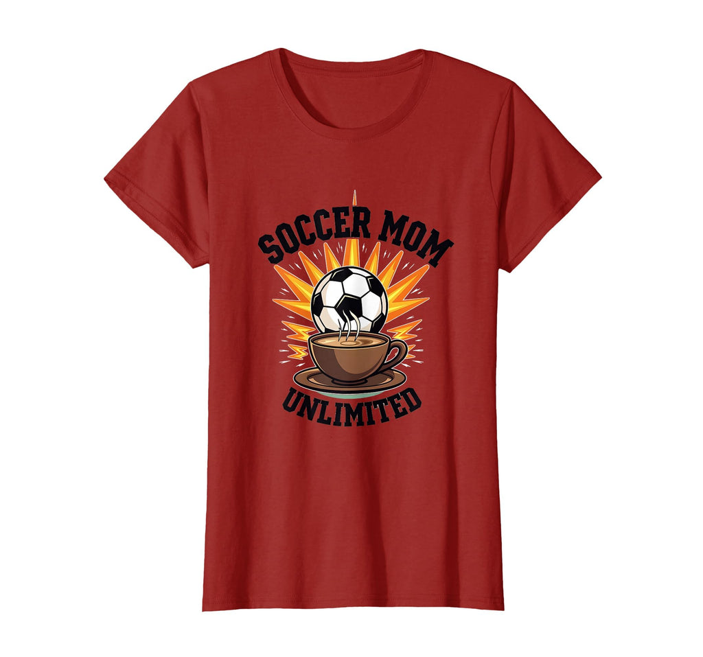 Soccer Mom Energy Unlimited T-Shirt - Minimalist Print for Adults - T-Shirt, Sweatshirt, Hoodie