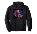 Patriotic Cat Selfie Bigfoot 250Th Hoodie - Unique Graphic Unisex - T-Shirt, Sweatshirt, Hoodie