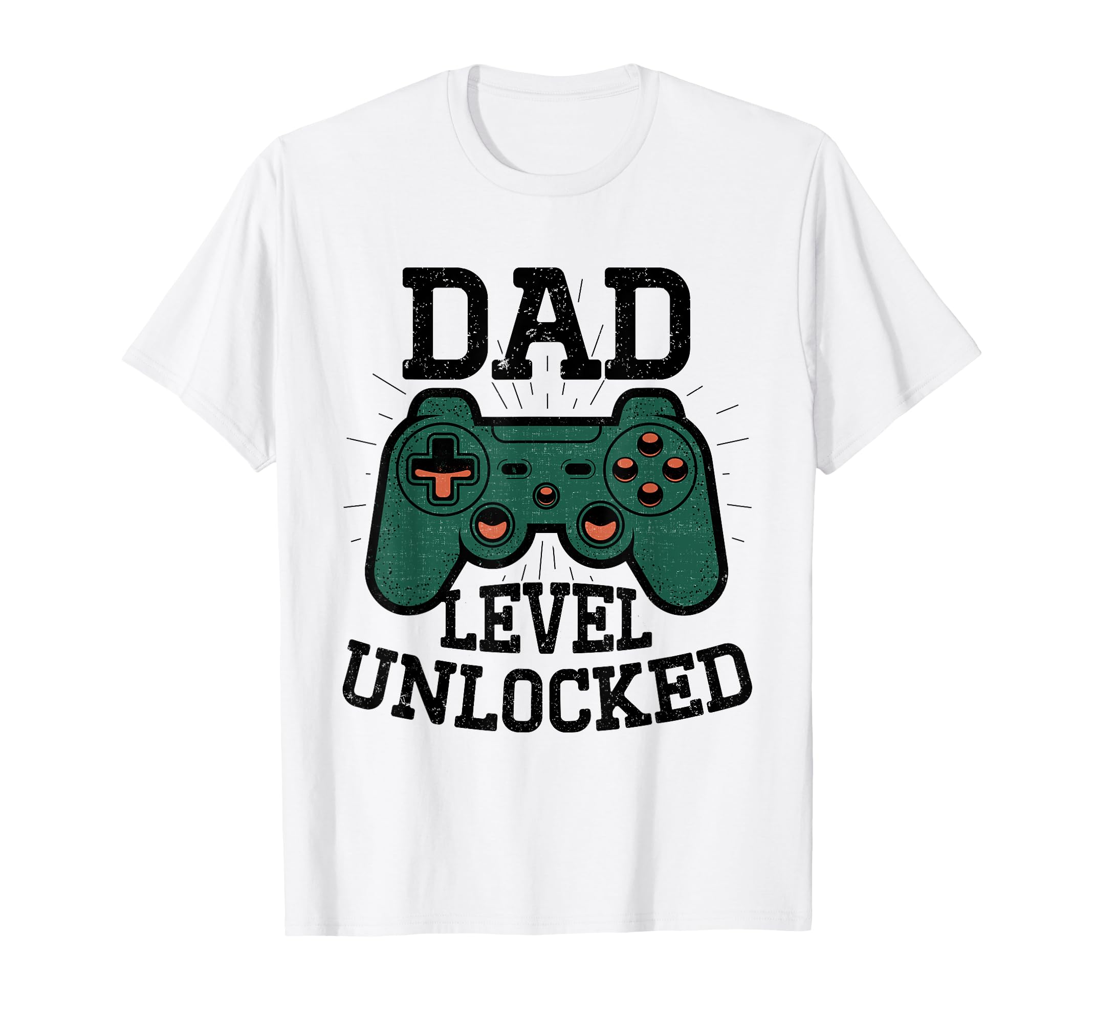 Dad Level Unlocked Video Gamer Fathers Day T-Shirt - Trendy Graphic Unisex - T-Shirt, Sweatshirt, Hoodie