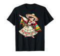 Funny Dabbing Mexican Poncho Sombrero T-Shirt - Trendy Graphic Unisex - T-Shirt, Sweatshirt, Hoodie