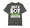 Just Who Loves Soccer Player Striker T-Shirt - Novelty Apparel Unisex - T-Shirt, Sweatshirt, Hoodie