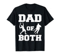 Dad Both Funny Tennis Hockey Dad T-Shirt - Custom Art Print for Adults - T-Shirt, Sweatshirt, Hoodie