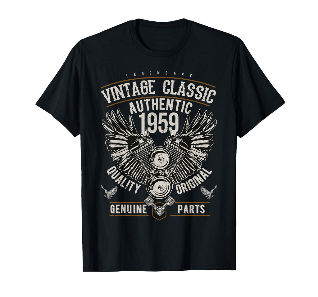 63Rd Birthday Gifts Biker Motorcycle T-Shirt - Aesthetic Graphic Unisex - T-Shirt, Sweatshirt, Hoodie